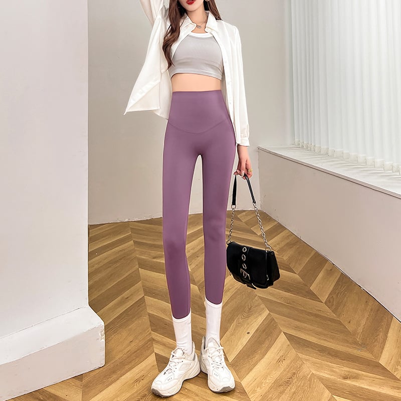 Κολάν Γιόγκα - Ανύψωση γλουτών, Αδυνάτισμα, Κορεατικό Στυλ, Κοντό Μοντέλο (Νάιλον/Σπάντεξ ανάμικτο, Μονόχρωμο, Μεσαίο Πάχος)