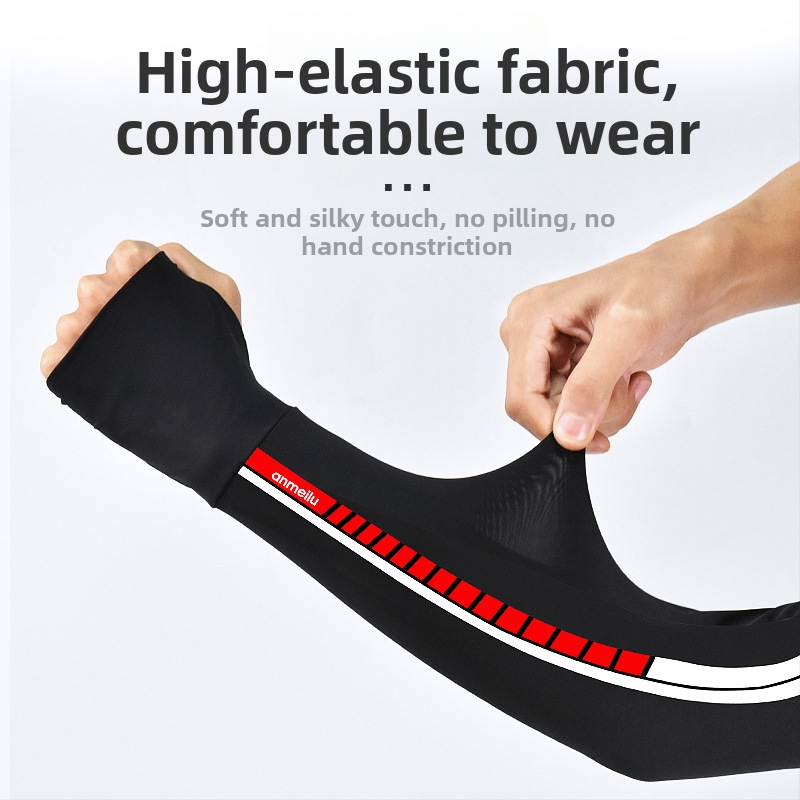 Ice Silk alkarové návleky - unisex ochrana proti slnku pre vonkajšie športy a cyklistiku