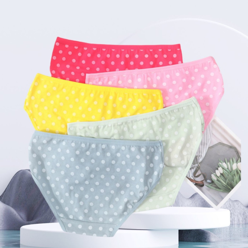 Chiloți de femei din bumbac, fără cusături, respirabili, talie medie, ridicare a feselor
