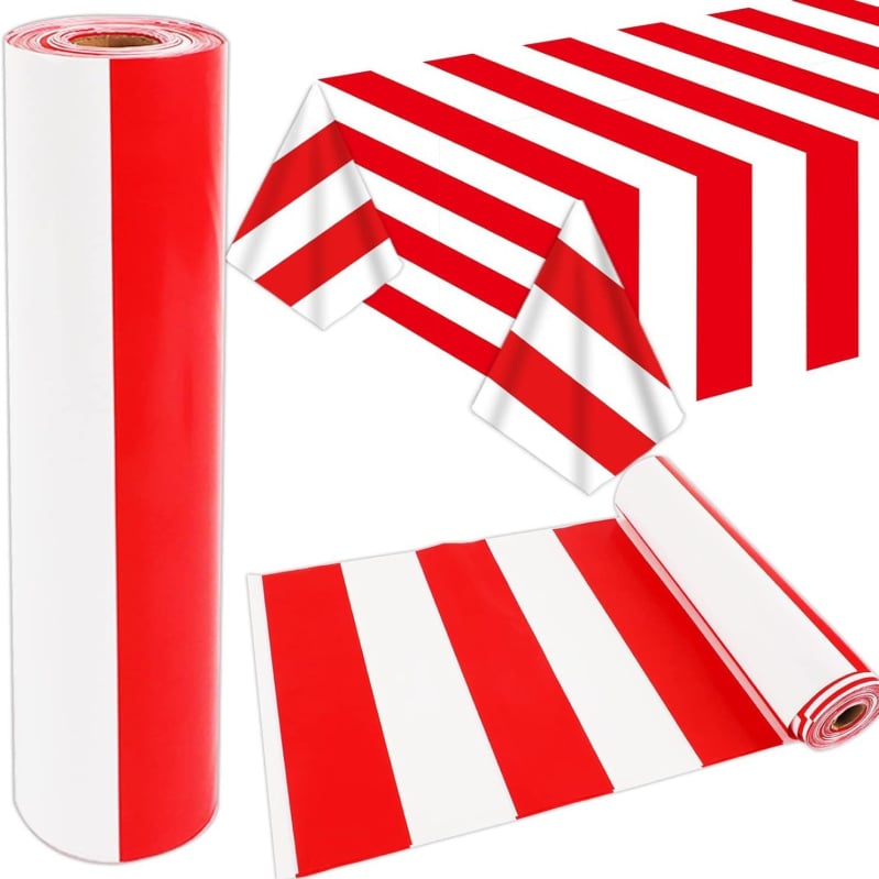 Ρολό τραπεζομάντιλου, πολυεστέρας, στρογγυλό, μποέμ στυλ, εξωτερικό κάλυμμα τραπεζιού