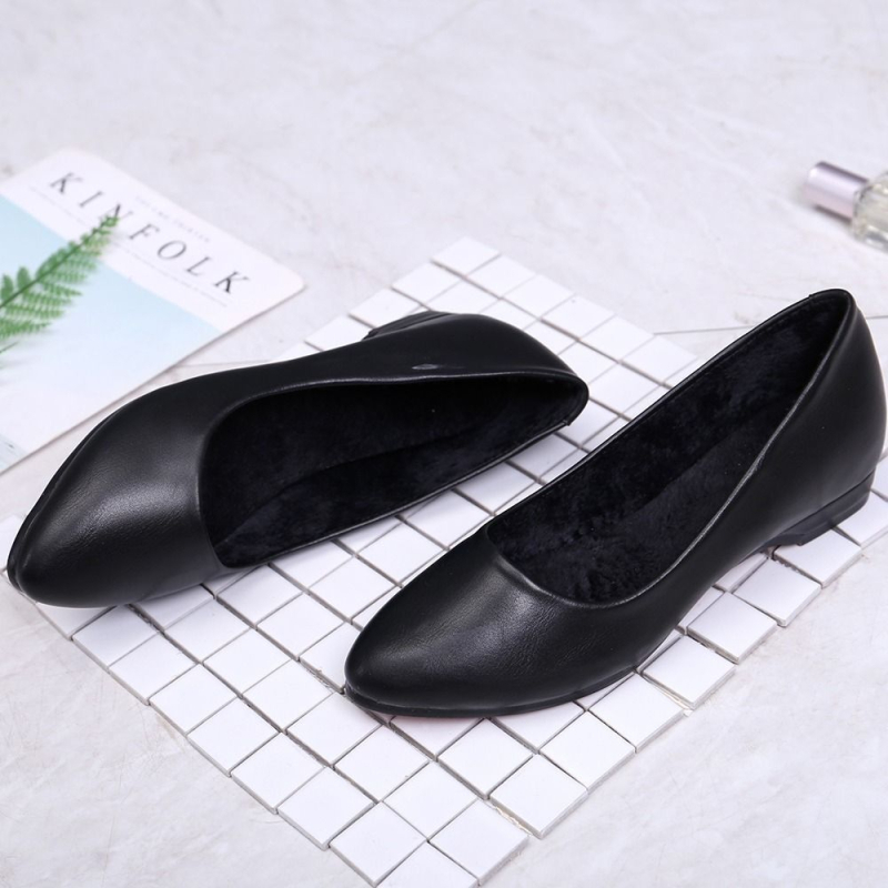 Pantofi casual femei din piele sintetică, Slip-On, talpă PVC, branță PU