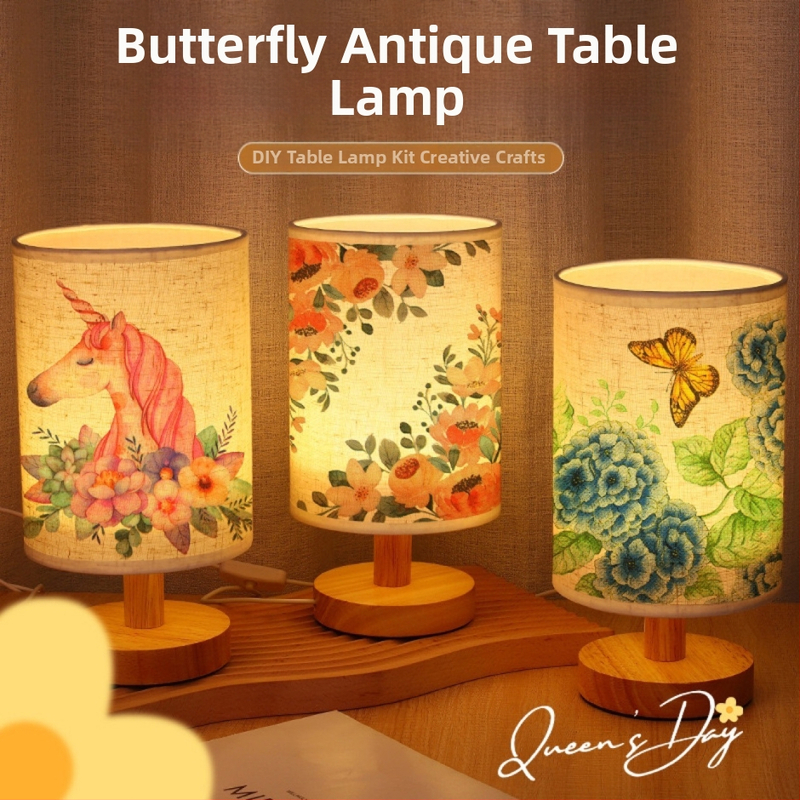 DIY tekstiilne laualamp – loominguline käsitöö öövalgustus magamistuppa, 7–14-aastastele