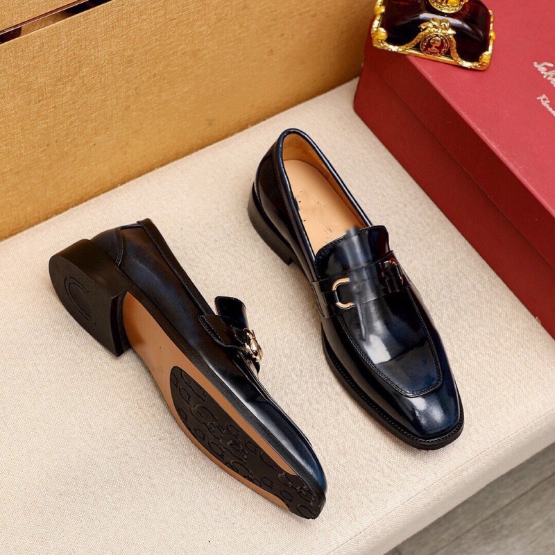 Мъжки кожени обувки без връзки с остър нос, нисък профил, бизнес-кэжуъл стил, кожена горна част, гумена подметка