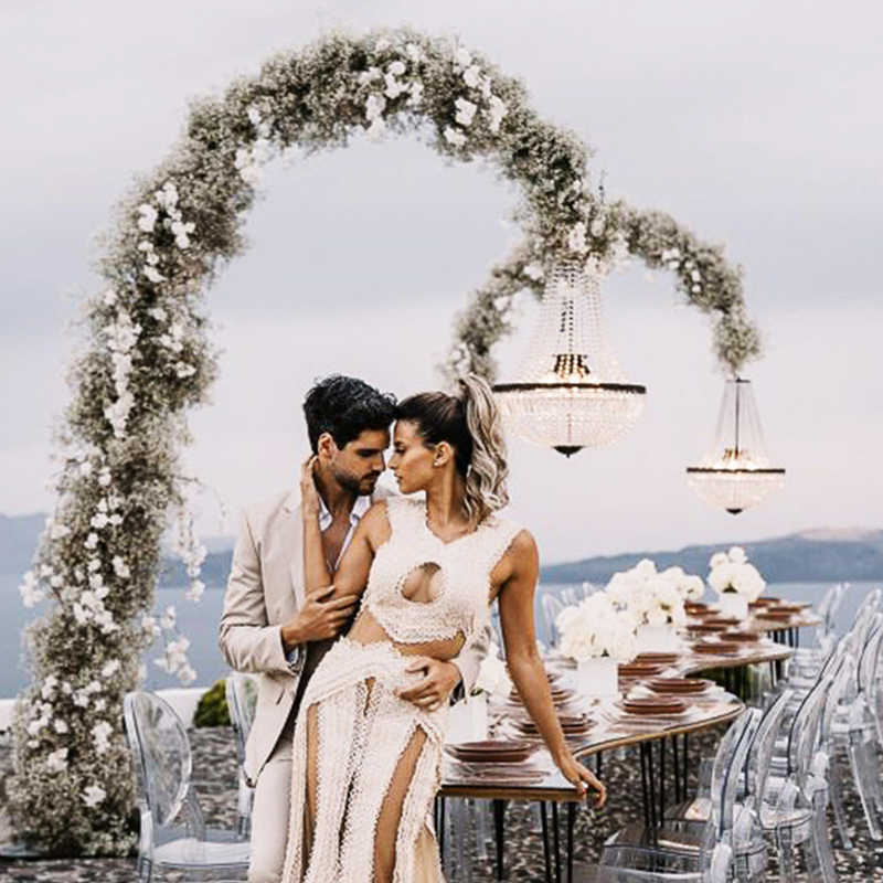 Λαμπατέρ δαπέδου εξωτερικού χώρου με κρυστάλλινο αμπαζούρ, μεταλλικό σώμα από σίδηρο, LED φως, μοντέρνο μινιμαλιστικό στυλ