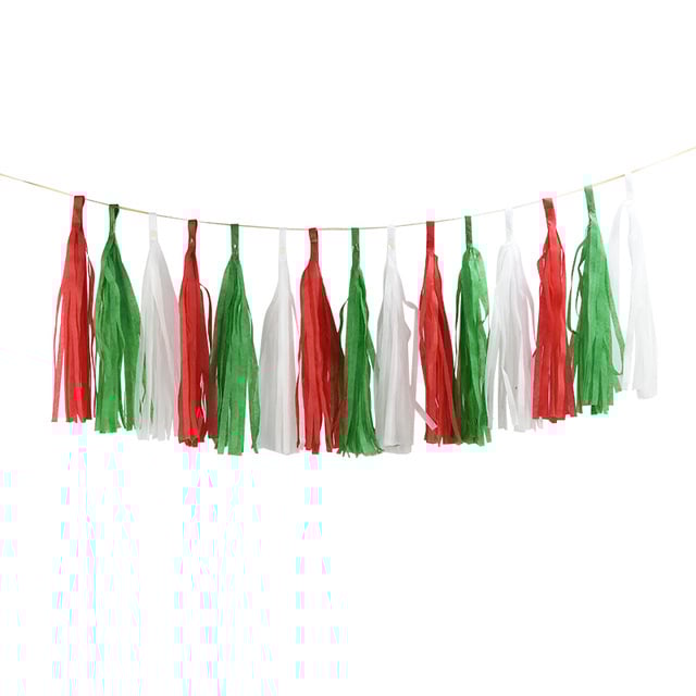 Set papierových brmbolcov – 15 brmbolcov, balené v OPP vrecku, dekorácia miestnosti na narodeniny, vhodné na festival Tanabata