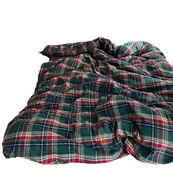 Sofansha Κάλυμμα Παπλώματος από 100% βαμβάκι – Γεωμετρικό μοτίο, Πλυμένη ύφανση, Αντιδραστική εκτύπωση και βαφή, Πυκνότητα υφάσματος 133x72