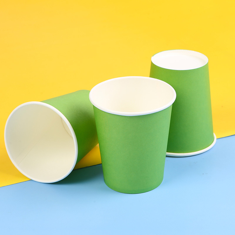 Jednorázové detské papierové poháre na DIY výtvarné projekty - potiahnutý kartón, biologicky rozložiteľné, 45–50 ks na balenie, značka Oujiahui, pôvod Hebei