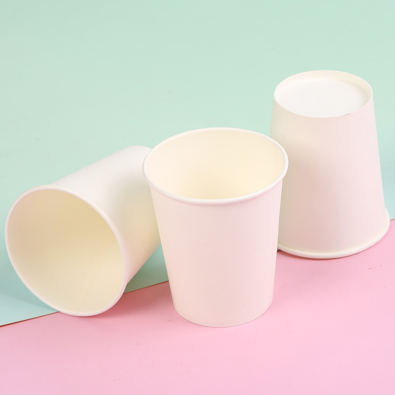Jednorázové detské papierové poháre na DIY výtvarné projekty - potiahnutý kartón, biologicky rozložiteľné, 45–50 ks na balenie, značka Oujiahui, pôvod Hebei