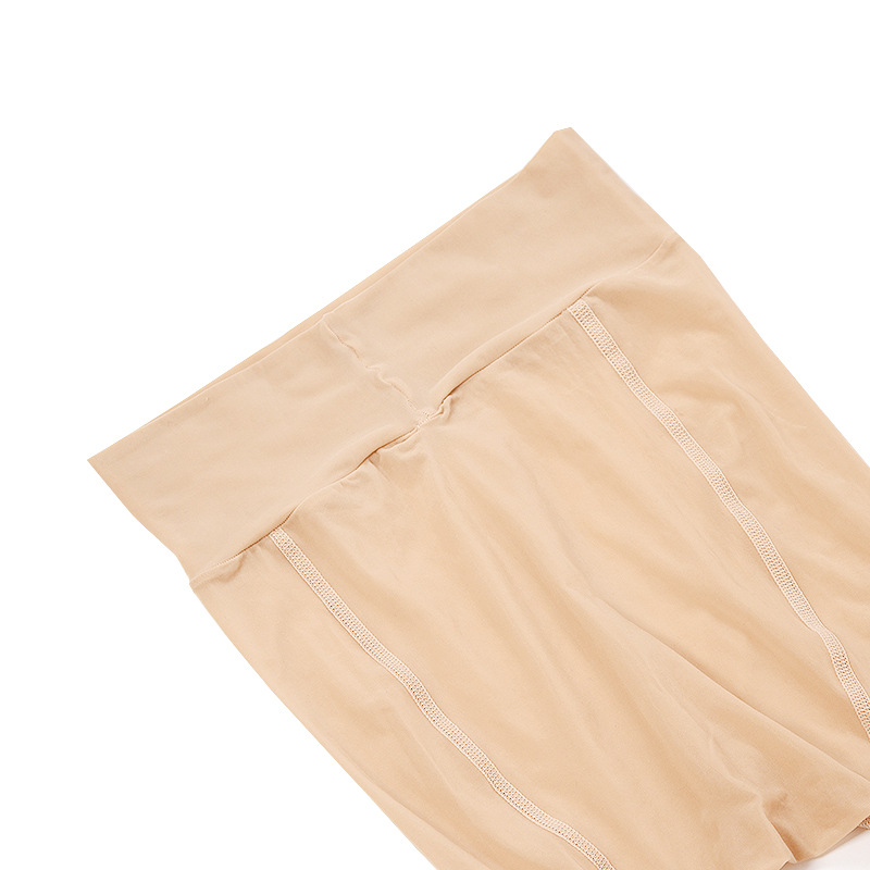 Nailono pėdkelnės plonos aukšto juosmens vientisas raštas