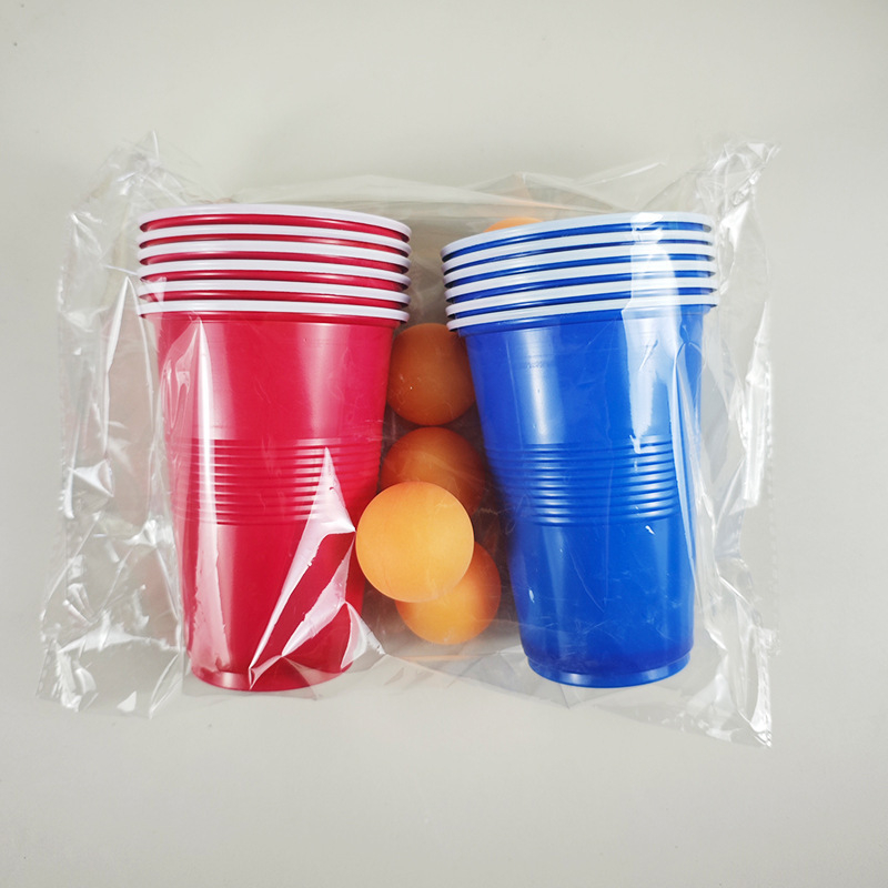 Jednorázový PP plastový okrúhly pohár, objem 401–500 ml, tlač loga k dispozícii, prispôsobenie, vhodný do mikrovlnnej rúry