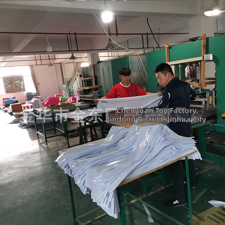 PVC pripučiamas lėktuvo modelio žaislas vaikams 7–14 metų