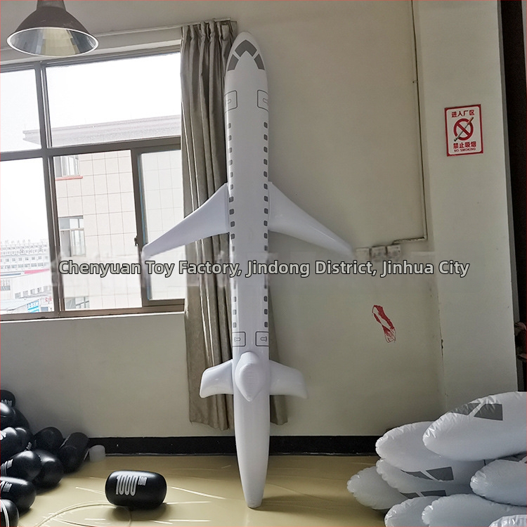 PVC pūšamais lidmašīnas modelis rotaļlieta bērniem no 7 līdz 14 gadiem
