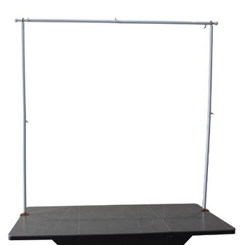 Železný držiak na stol pre pravouhlý oblúk s nastaviteľným stĺpikom, svadobná dekorácia (balené v kartóne)