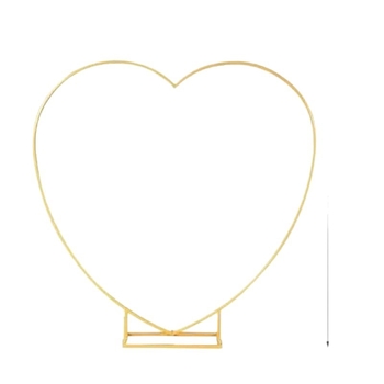 Μεταλλική Αψίδα Καρδιάς για Γάμους - Εξωτερικό Διακοσμητικό για Διαμόρφωση Χώρου, Στυλ 5914865