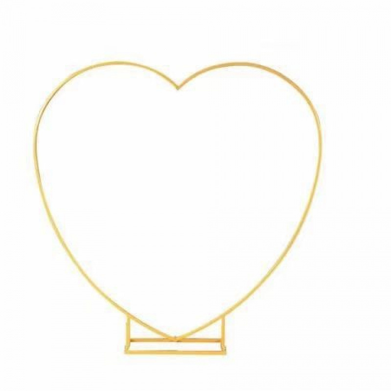 Μεταλλική Αψίδα Καρδιάς για Γάμους - Εξωτερικό Διακοσμητικό για Διαμόρφωση Χώρου, Στυλ 5914865