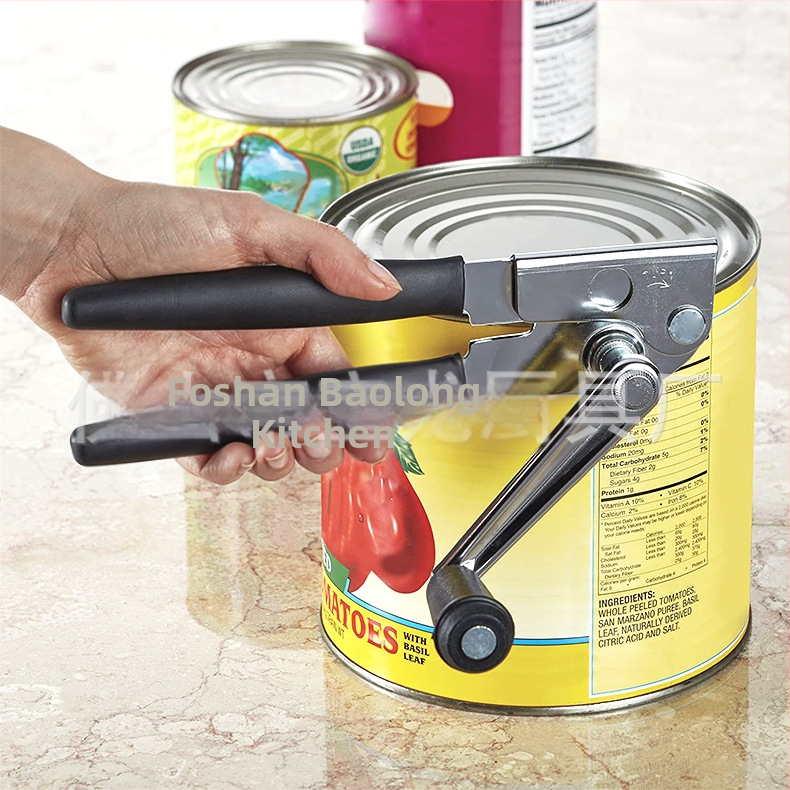 Skardinių atidarytuvas – cinko lydinys – komercinio stiprumo – daugiafunkcinis – Baolong Kitchenware