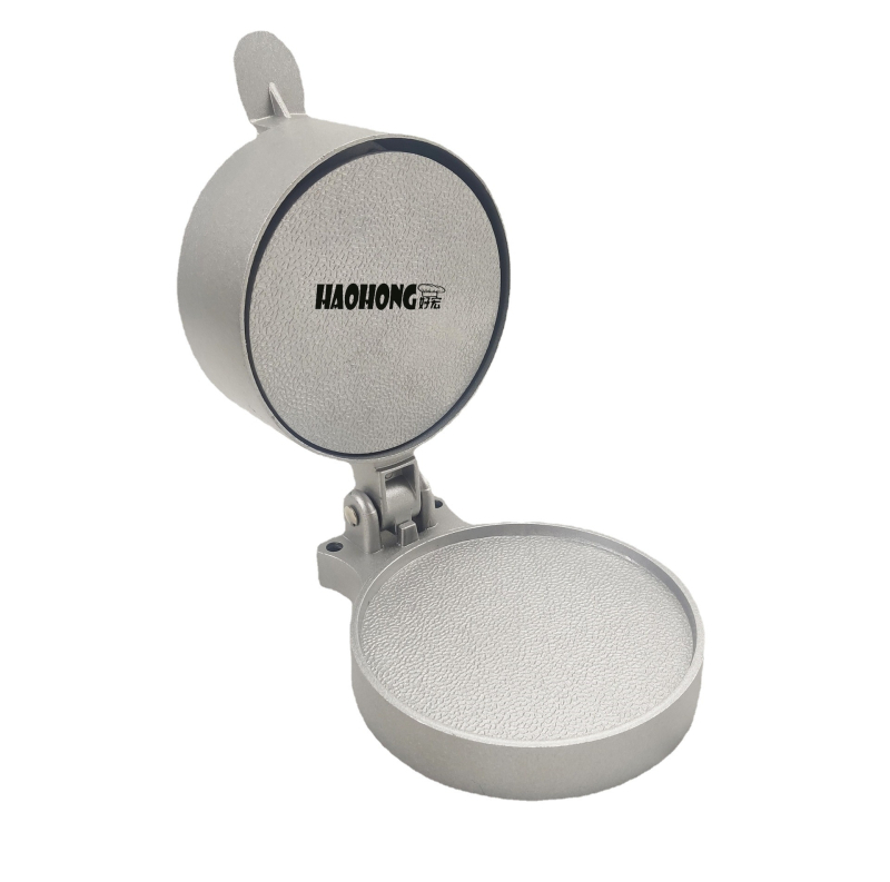 Presă pentru burgeri, aliaj de aluminiu, DIY șablon, grosime reglabilă, HAOHONG, origine Jinhua