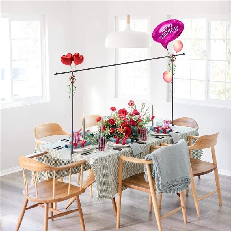 Stolová oblúková svadobná dekorácia – pozadie s držiakom balónového oblúka - Nie je dovezené - Na svadbu