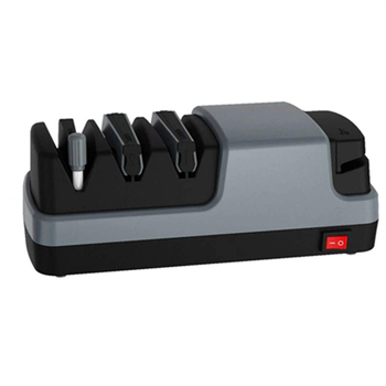 Elektrický ostrič nožov 4v1 pre kuchynské nože, nožnice a záhradné sekery | Blade True E003, 100-240V, 18W, 50-60Hz