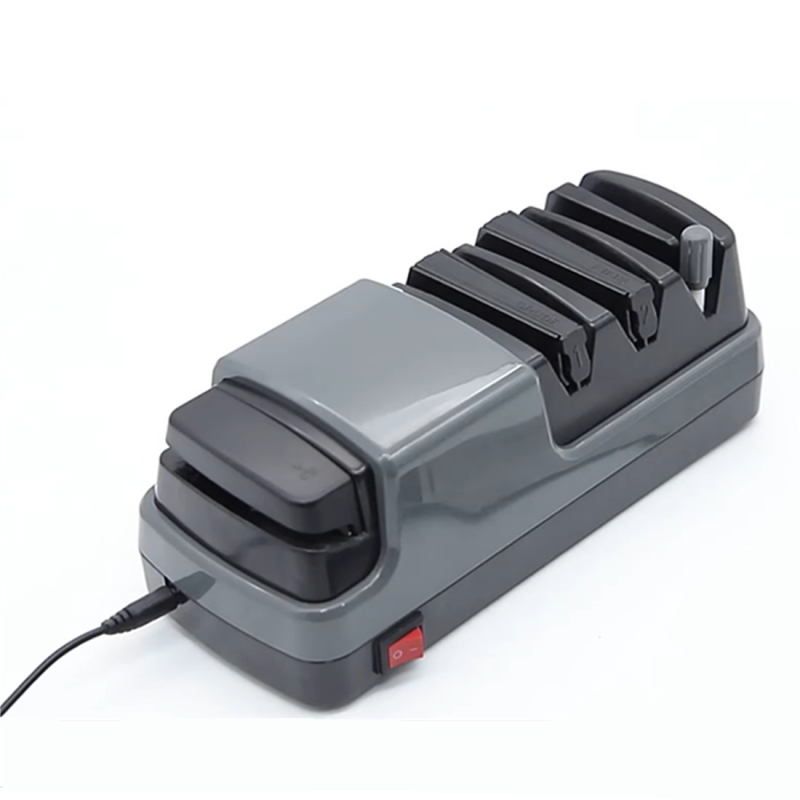 Elektrický ostrič nožov 4v1 pre kuchynské nože, nožnice a záhradné sekery | Blade True E003, 100-240V, 18W, 50-60Hz