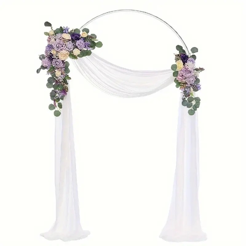 Suport pentru arc de baloane cu bază și kit pentru coloane – plastic, stil nunți, decor pentru amenajarea spațiului la nunți, zile de naștere și absolvire.