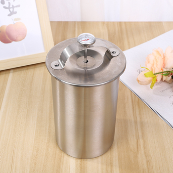 CHUZHONG rozsdamentes acél húsgőzölő edény hőmérővel, konyhai húsfőző eszköz, testre szabható