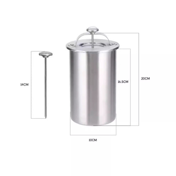 CHUZHONG rozsdamentes acél húsgőzölő edény hőmérővel, konyhai húsfőző eszköz, testre szabható