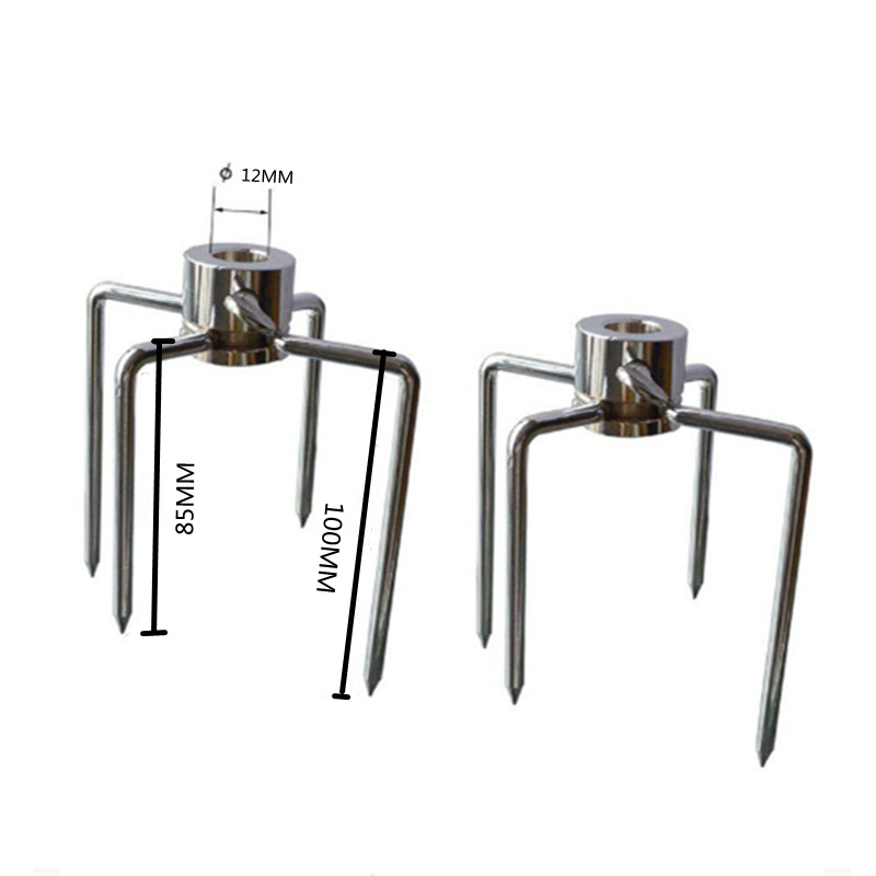 Grilovacia vidlica, nerezová oceľ, moderný minimalistický dizajn, balenie 1 kus, pre grilovacie vidličky a špízy
