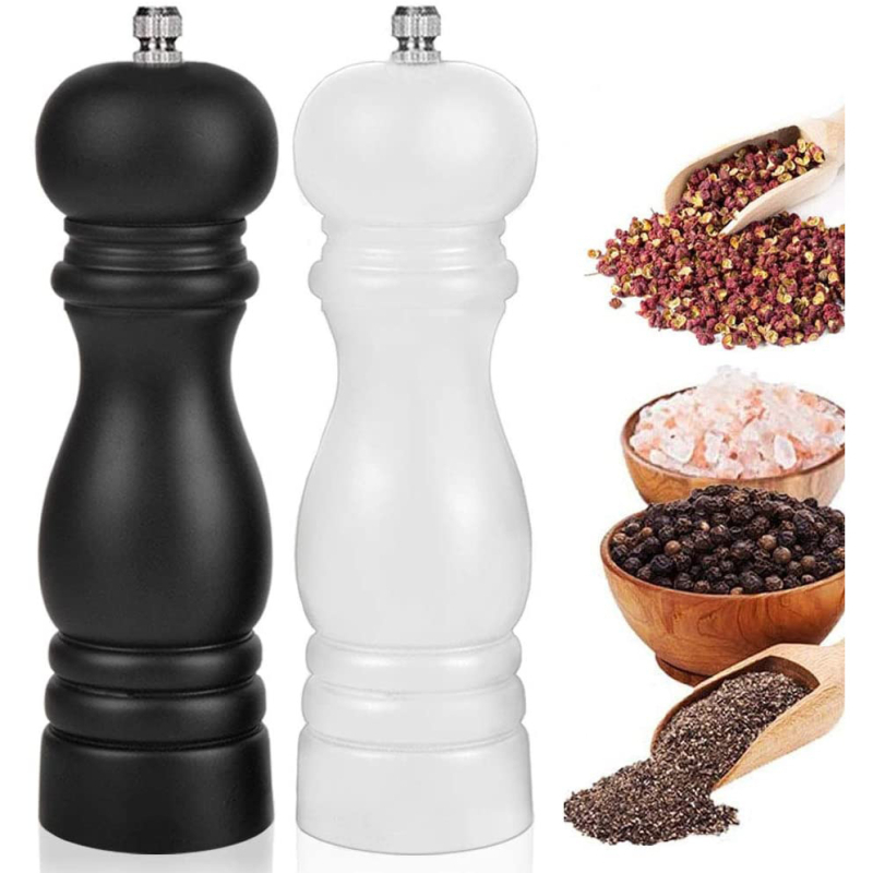 Ručný mlýnek na korenie a hrubú soľ od Enjoy s potlačou loga a možnostou súkromnej značky