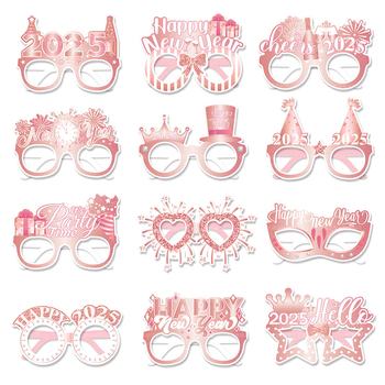 Ochelari de hârtie – rekvizite pentru petrecerea de Anul Nou, stil modern (Material: Hârtie; Stil: Modern; Potrivit pentru Festivalul de Primăvară; Categoria: Ochelari de hârtie; Categoria produsului: Rekvizite pentru aranjarea spațiului)