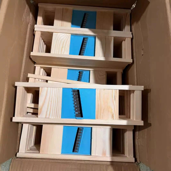 Dvojručný sieťový krájač na zemiaky s mriežkou, na zemiaky a uhorky, drevený, moderný minimalistický štýl, ručná prevádzka, prispôsobiteľné spracovanie