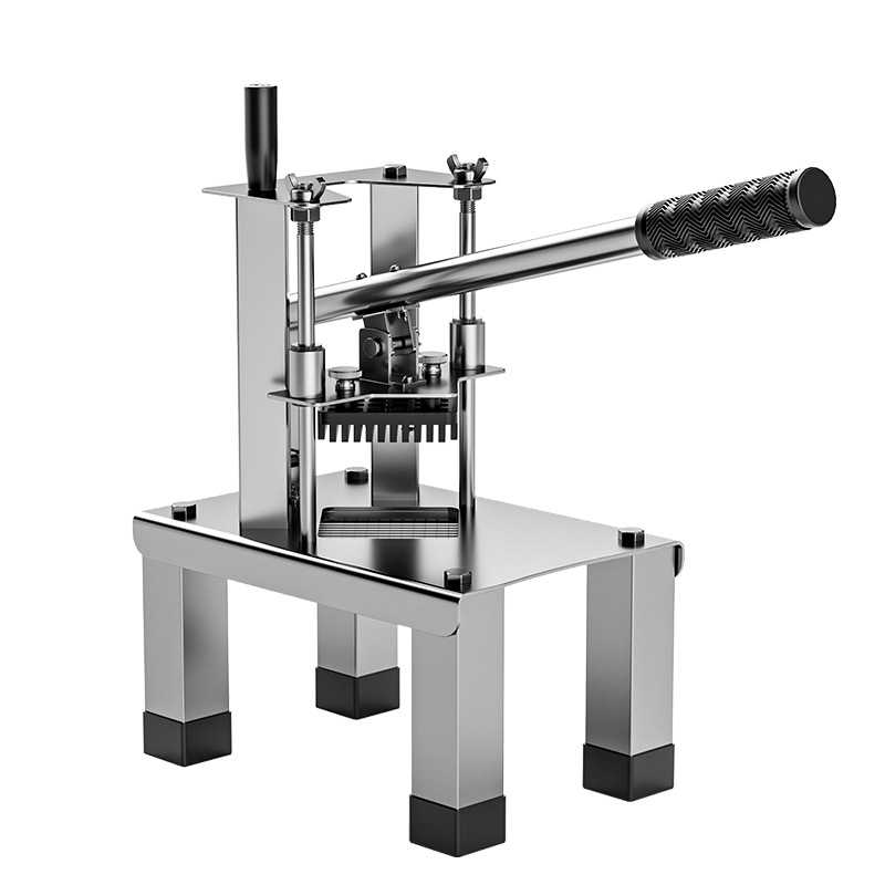 Komerčná viacúčelová krájačka na zeleninu z nerezovej ocele - pre zemiaky, uhorky a mrkvu - Model 6150