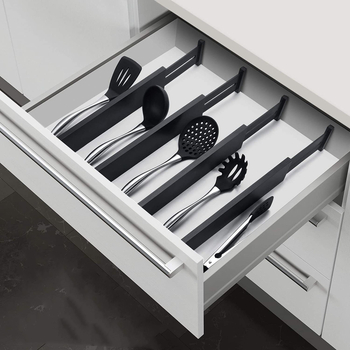 Zásuvkový delič z bambusu — drevený materiál, bambusová doska, stolová inštalácia, 1 vrstva, pastoraálny štýl