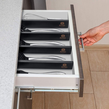 Zásuvkový delič z bambusu — drevený materiál, bambusová doska, stolová inštalácia, 1 vrstva, pastoraálny štýl