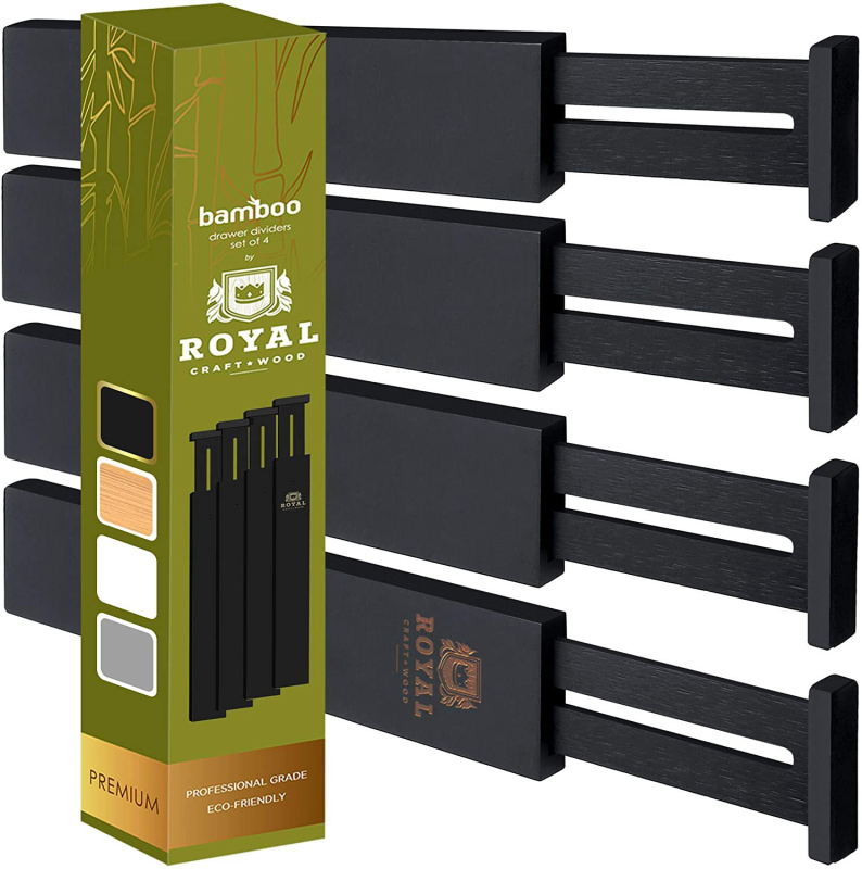 Zásuvkový delič z bambusu — drevený materiál, bambusová doska, stolová inštalácia, 1 vrstva, pastoraálny štýl