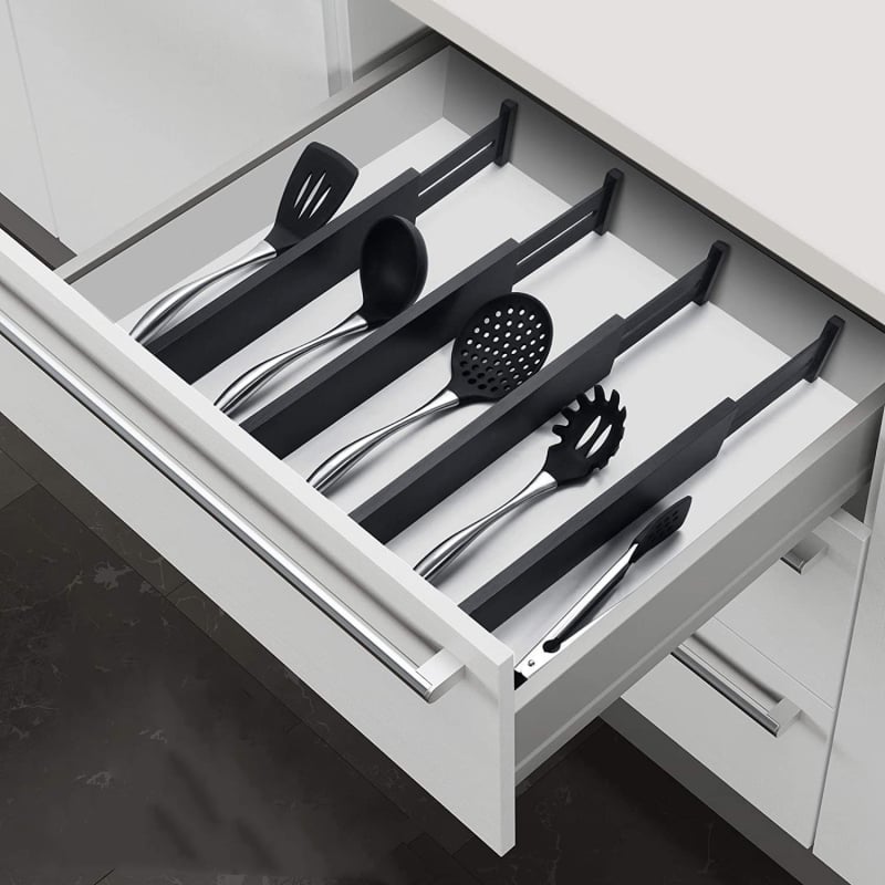 Zásuvkový delič z bambusu — drevený materiál, bambusová doska, stolová inštalácia, 1 vrstva, pastoraálny štýl