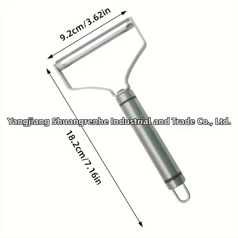Nerūdijančio plieno daržovių valiklis ir tarkavimo įrankis – daugiafunkcinis, 430+420J2, modelis PEL-198