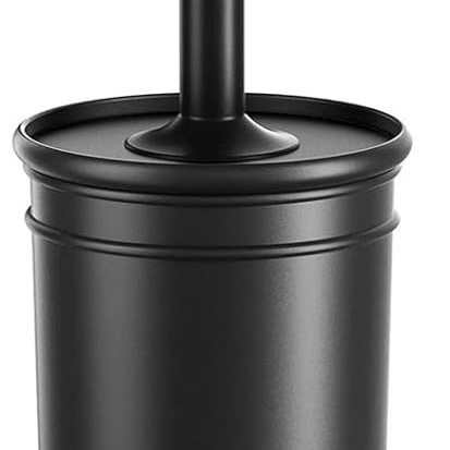 Podlahová súprava štetky na toaletu a držiaka – nordický štýl kúpeľne, plast; hmotnosť 90 g; značka Huachuang; uvedená v lete 2020