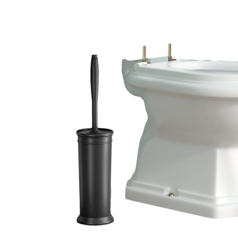Podlahová súprava štetky na toaletu a držiaka – nordický štýl kúpeľne, plast; hmotnosť 90 g; značka Huachuang; uvedená v lete 2020