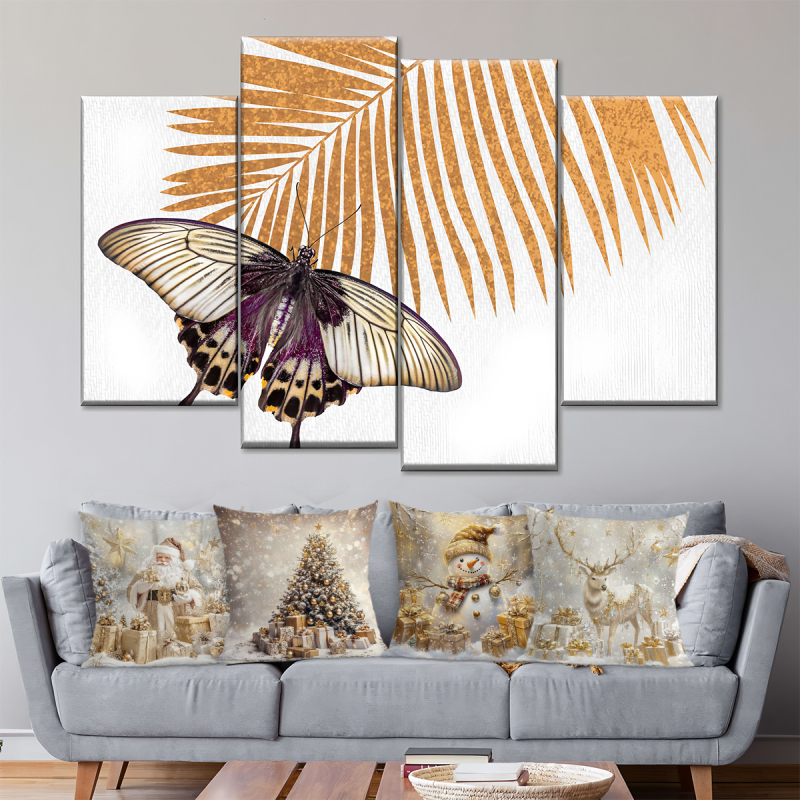 Калъф за възглавница, Коледна серия, Полиестер, Шарка Карикатура/Аниме, Артикул bz-9101