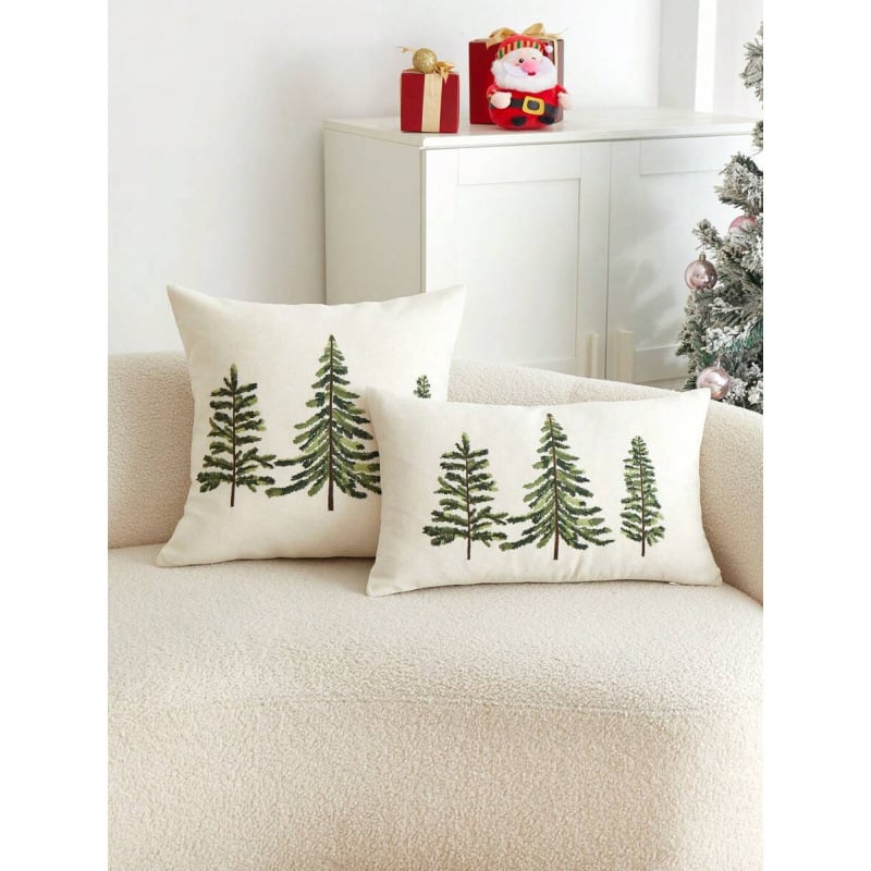 Бродирана декоративна калъфка за възглавница; пухеста тъкан; InStyle дизайн; процес на цветно тъкане