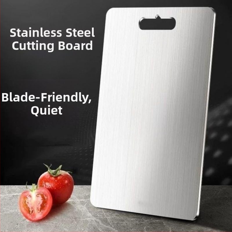 Krájecí doska z nerezovej ocele (antibakteriálna; odolná voči plesniam; severský štýl; zimné uvedenie 2020)