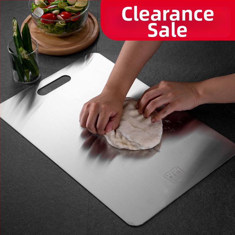 Krájecí doska z nerezovej ocele (antibakteriálna; odolná voči plesniam; severský štýl; zimné uvedenie 2020)