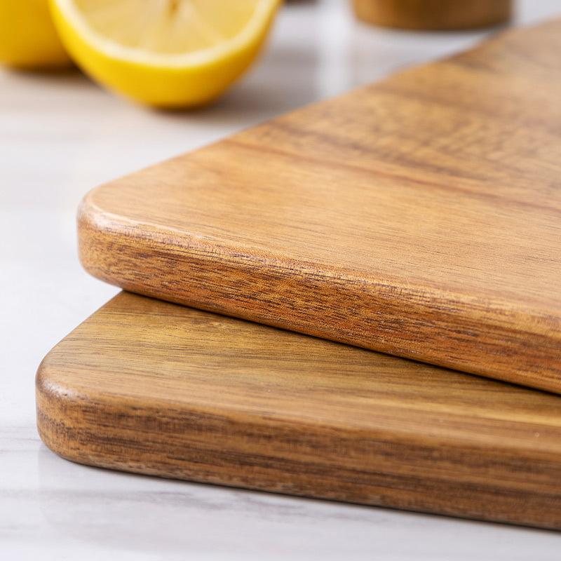 Drevená krájacia doska – Prenosná, Obojstranná, Protisklzová, Na domáce použitie