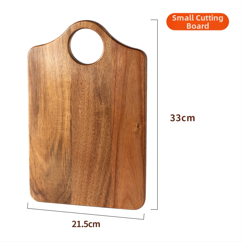 Drevená krájacia doska – Prenosná, Obojstranná, Protisklzová, Na domáce použitie