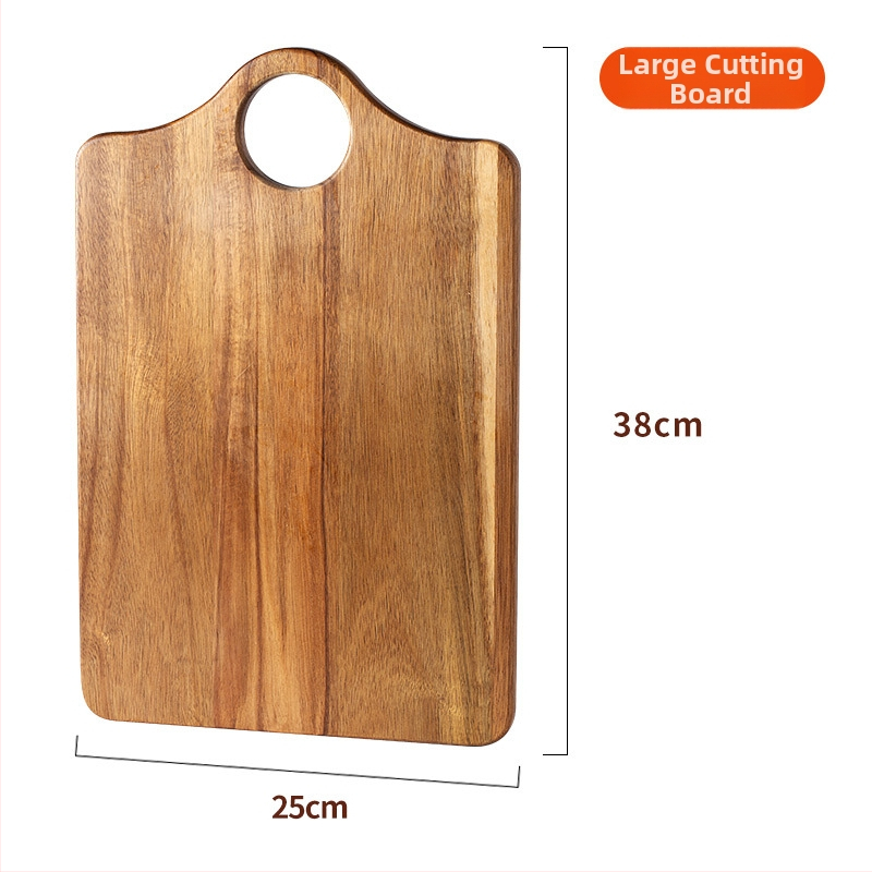 Drevená krájacia doska – Prenosná, Obojstranná, Protisklzová, Na domáce použitie
