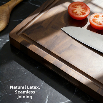 Krájacia doska, Juhoamerický čierny vlašský orech, štvorcová, protišmyková, antický/retro štýl, pôvod Yangjiang