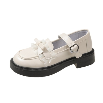 Loafer cipő, kerek orrú, kollegi Mary Jane stílus, alacsony sarka 1-3 cm, csattos zárás