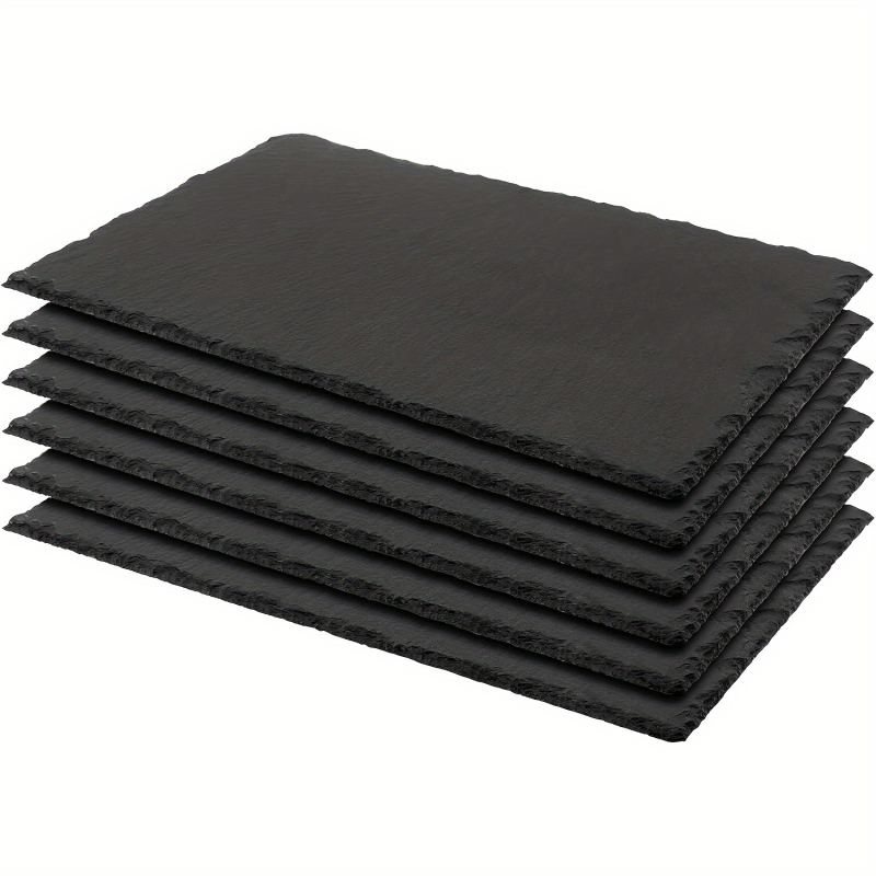 Сланцова дъска за сирене — естествен повърхност, едноцветен дизайн, модерен минимализъм, готова за подарък, подходяща за сватби и домашни тържества