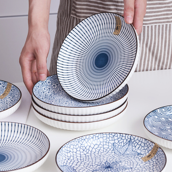 Porcelánová súprava na stolovanie – kruhová, viacero vzorov, povrch pod glazúrou, vhodná do mikrovlnky, tlač loga